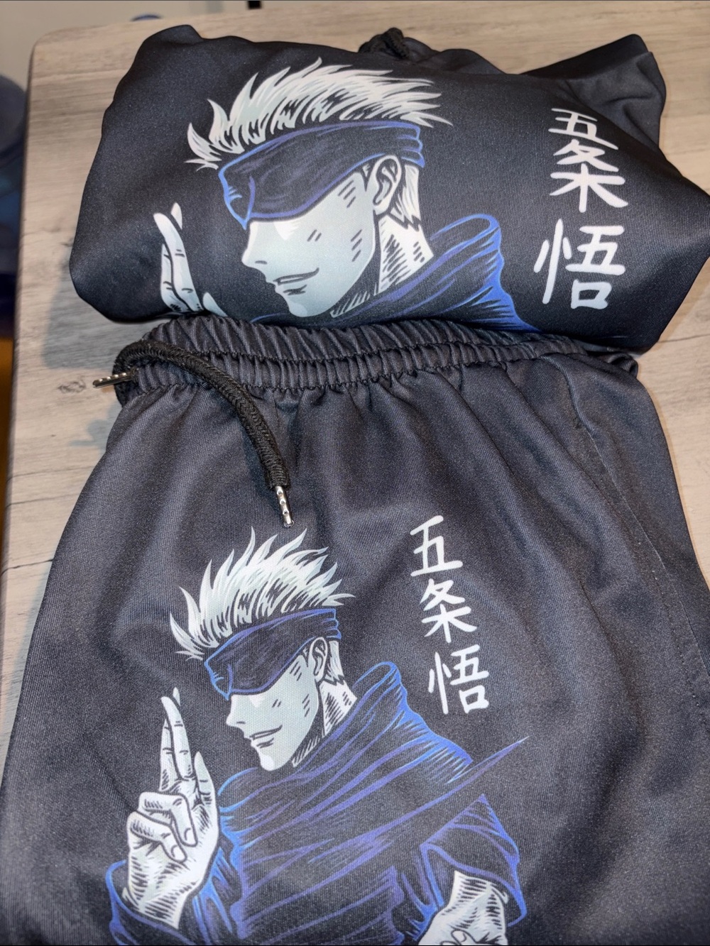 SET Men's JJK Satoru Gojo Performance Sweat Suit